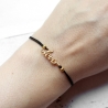 Love • Armband Makramee | Armschmuck | Wunschfarbe