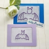 Fledermaus Halloweendeko 7x Stickdatei Beutel Deko stickdirwas