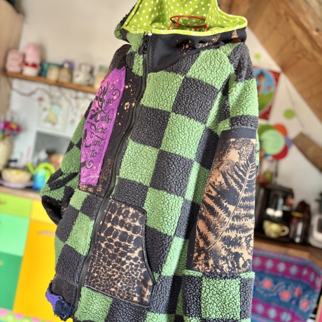 Teddy Sweatjacke Größe XL