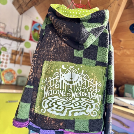 Teddy Sweatjacke Größe XL