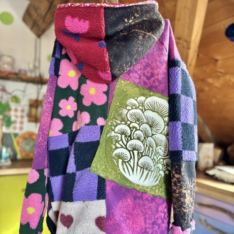 Teddy Sweatjacke Größe XL