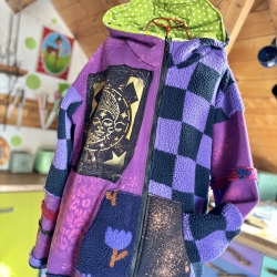 Teddy Sweatjacke Größe XL