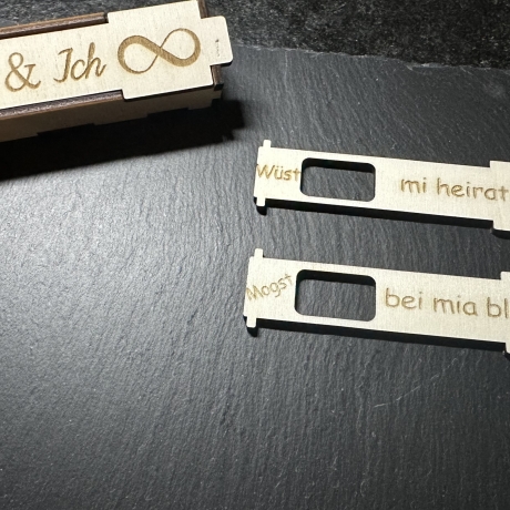 Personalisierte Duplo Geschenkbox|Holzbox mit Gravur