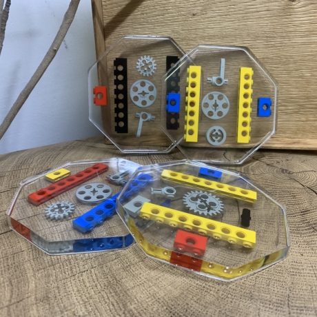 Lego - Untersetzer, Glasuntersetzer, Coaster , Bausteine