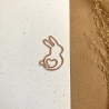 5 Büroklammern Osterhase Kaninchen Ostern Deko