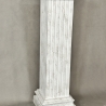 Schön bemalte griechische Säule. 84 cm.
