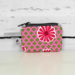 Mini-Portemonnaie Kim Pink Flowers | Täschchen