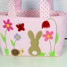 Kindertasche ~ Häschen in der Wiese | Wendetasche | Ostern