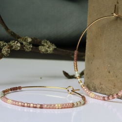 Miyuki Perlen Creolen