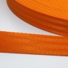 Rest 1,20 + 1,25m Sicherheitsgurtband 25 mm orange Gurtband