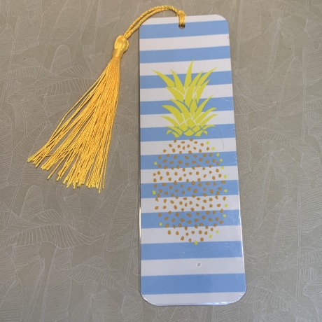 Lesezeichen - Designpapier - Ananas - Fuchs - Geschenke