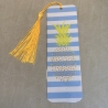 Lesezeichen - Designpapier - Ananas - Fuchs - Geschenke