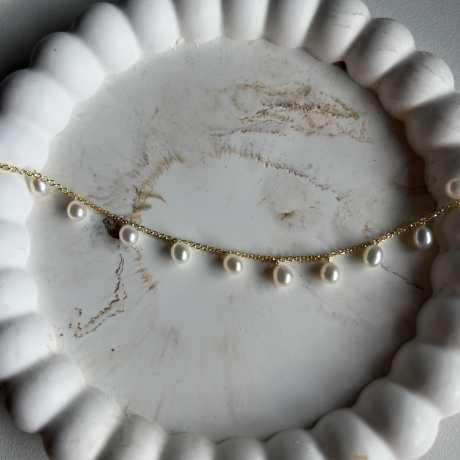 Marigria Jewelry - Fußkettchen mit Süßwasserperlen