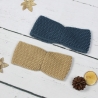 Gestricktes Stirnband mit Twist ~ Herbst | Winter