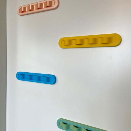 3D-Druck Sonnenbrillenhalter in vielen Sommerfarben verfügbar