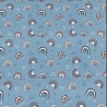Jersey Stoff Regenbogen | Meterware | Baumwolljersey|Kinderstoffe