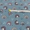 Jersey Stoff Regenbogen | Meterware | Baumwolljersey|Kinderstoffe