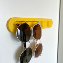 3D-Druck Sonnenbrillenhalter in vielen Sommerfarben verfügbar