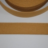 Gurtband recycelte Baumwolle 40 mm senf senfgelb mustard
