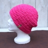 Mütze gehäkelt mit Schurwolle Beanie Häkelmütze Wintermode