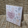Karte Valentinstag - Happy Valentine's Day! - Kraftkarton