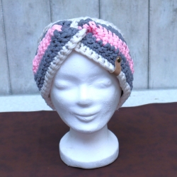 Ohrwärmer gehäkelt Stirnband Häkelmode Turban Ohrenwärmer