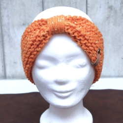 Ohrwärmer gestrickt Stirnband Ohrenwärmer Turban mit Schurwolle