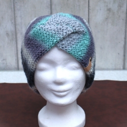 Ohrwärmer gestrickt Stirnband gestrickter Ohrenwärmer Turban 