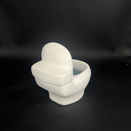 Figur Toilette