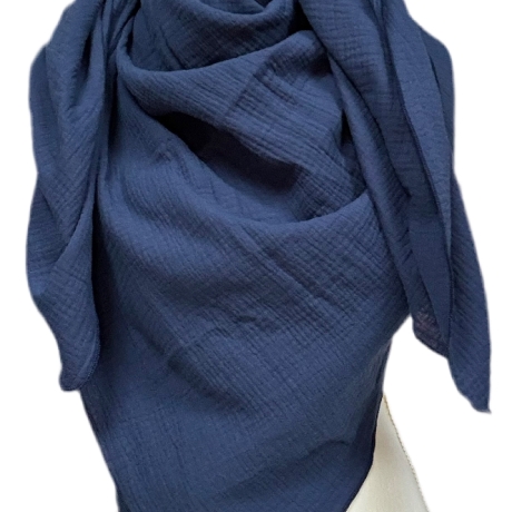 Musselin Tuch XXL | Schal | Halstuch | Dreieckstuch | 42 Farben