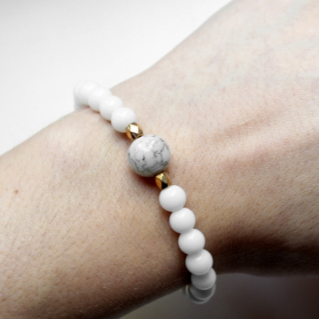 Traum in Weiß • Armband Perlen | Armschmuck | Geschenkidee