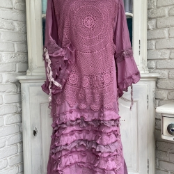 Kleid Größe 38 bis 52 Lagenlook Oversized Baumwolle