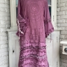 Kleid Größe 38 bis 52 Lagenlook Oversized Baumwolle