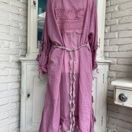 Kleid Größe 38 bis 52 Lagenlook Oversized Baumwolle