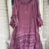 Kleid Größe 38 bis 52 Lagenlook Oversized Baumwolle