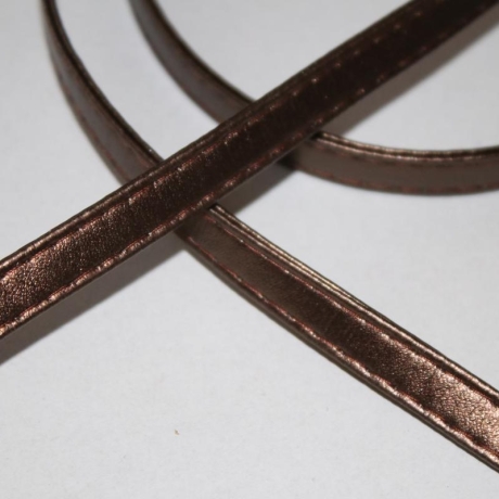 Band Kunstleder 10 mm Gurtband bronze REST 2,85m