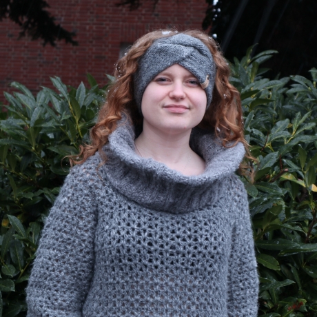 Minikleid Long Pullover gehäkelt Oberteil Tunika mit Wolle grau 