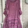 Kleid Größe 38 bis 52 Lagenlook Oversized Baumwolle