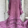Kleid Größe 38 bis 52 Lagenlook Oversized Baumwolle