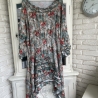 Kleid Größe 40 bis 52 Lagenlook Oversized Baumwolle