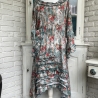 Kleid Größe 40 bis 52 Lagenlook Oversized Baumwolle