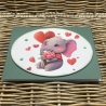 Grußkarte - Valentinstag - Geburtstag - kleiner Elefant Herzen
