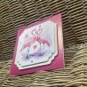 Karte Valentinstag - Hochzeit - Verlobung - Flamingos