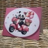 Freundschaftskarte - Valentinstag - Pandabär - Geburtstag