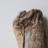Treibholz Schwemmholz Driftwood 1 Skulptur  25 cm 