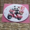 Freundschaftskarte - Valentinstag - Pandabär - Geburtstag