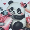 Freundschaftskarte - Valentinstag - Pandabär - Geburtstag