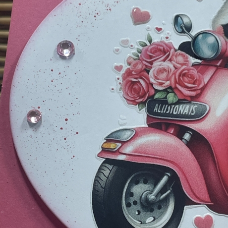 Freundschaftskarte - Valentinstag - Pandabär - Geburtstag
