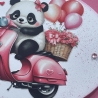 Freundschaftskarte - Valentinstag - Pandabär - Geburtstag