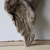 Treibholz Schwemmholz Driftwood 1 Skulptur  36 cm 